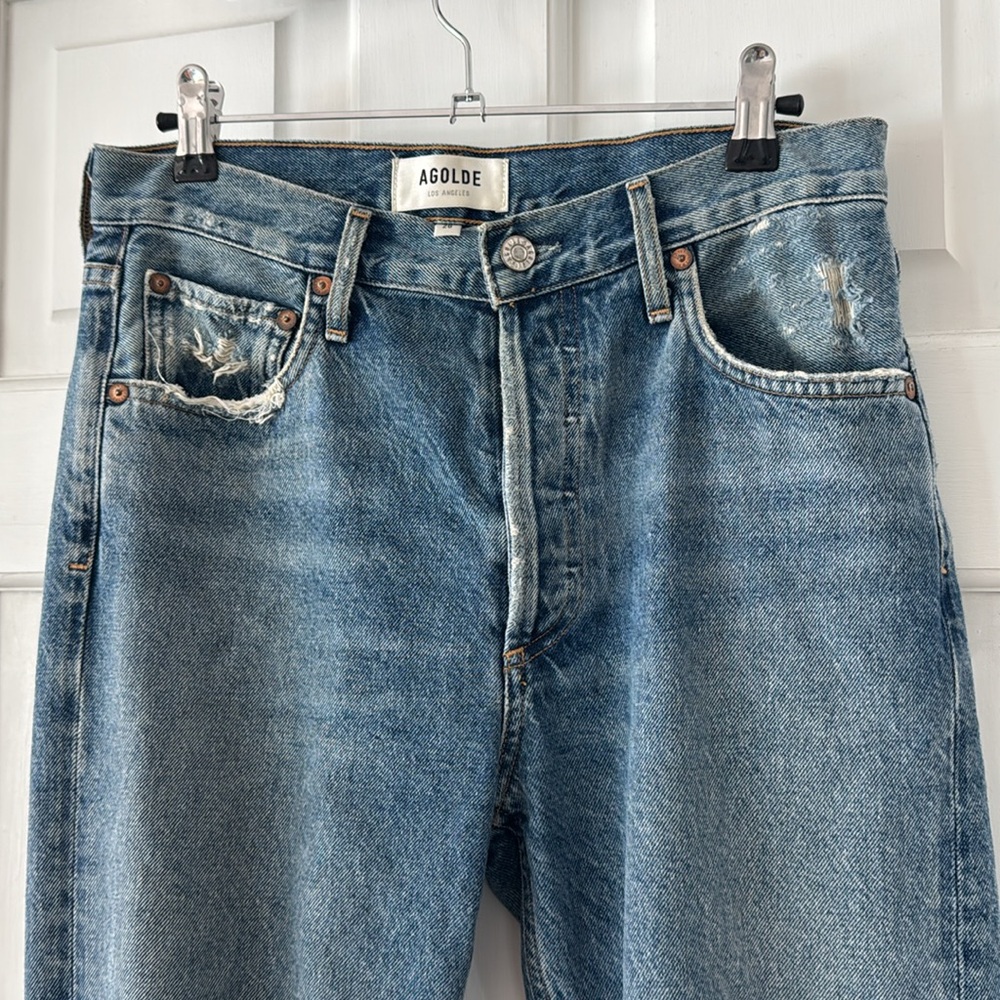 Agolde size 26 blue jeans